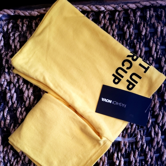 Fashion nova yellow top size M new - Picture 4 of 5